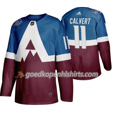 Colorado Avalanche Matt Calvert 11 Adidas 2020 Stadium Series Authentic Shirt - Mannen